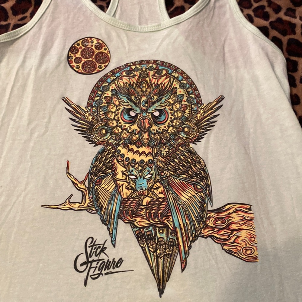 Stick Figure Tank Top Sz M
